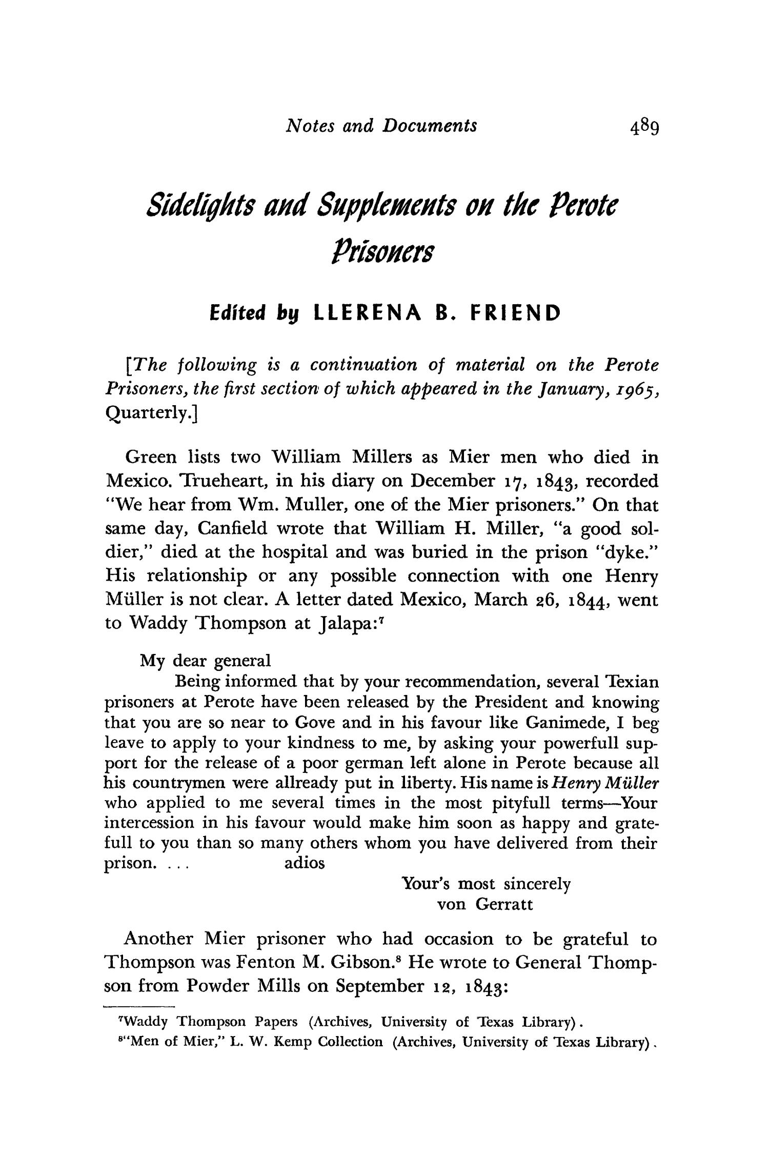 The Southwestern Historical Quarterly, Volume 68, July 1964 - April, 1965
                                                
                                                    489
                                                