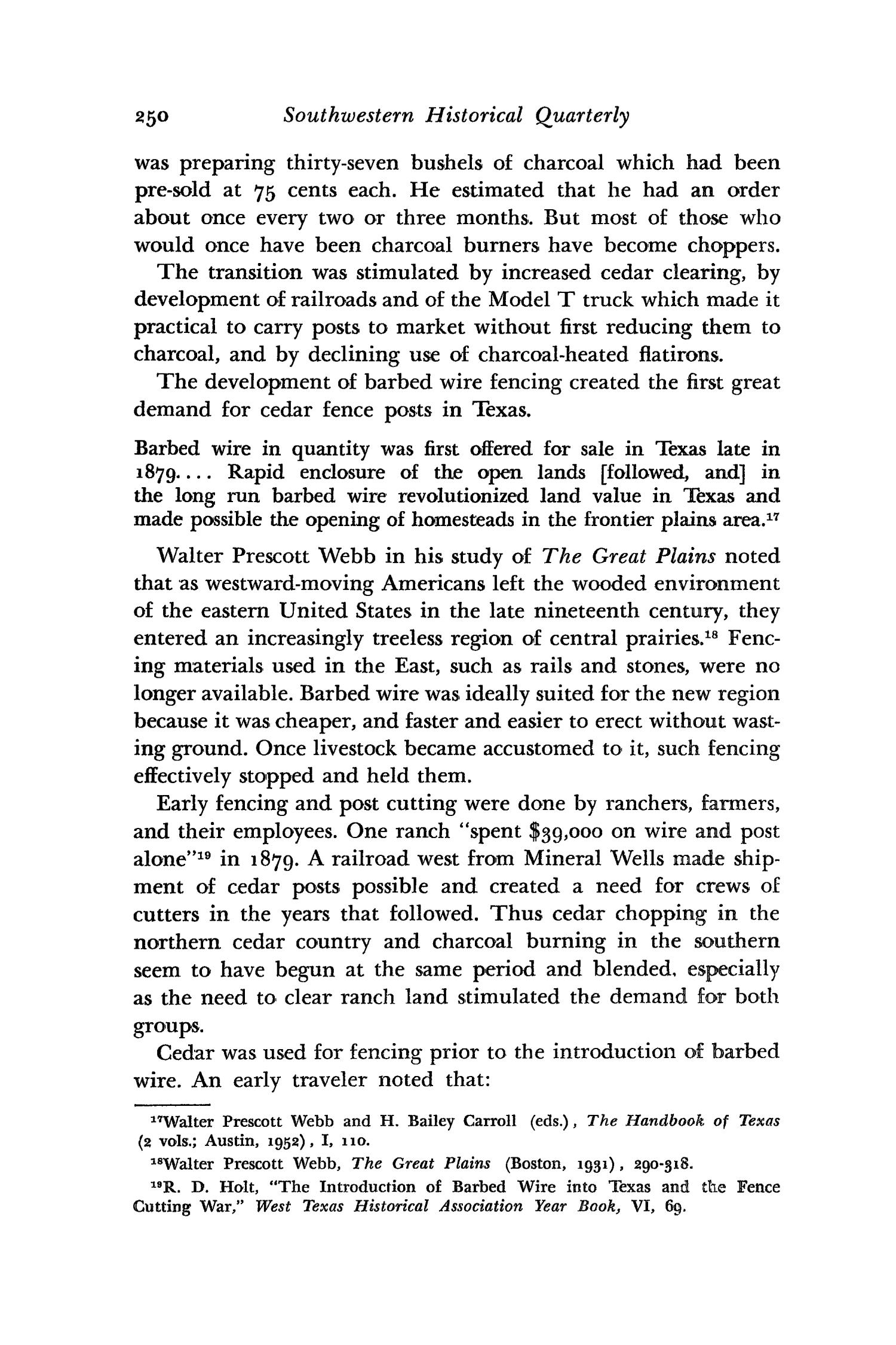 The Southwestern Historical Quarterly, Volume 70, July 1966 - April, 1967
                                                
                                                    250
                                                