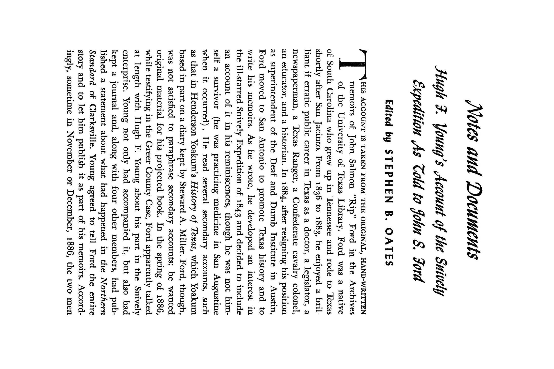 The Southwestern Historical Quarterly, Volume 70, July 1966 - April, 1967
                                                
                                                    71
                                                