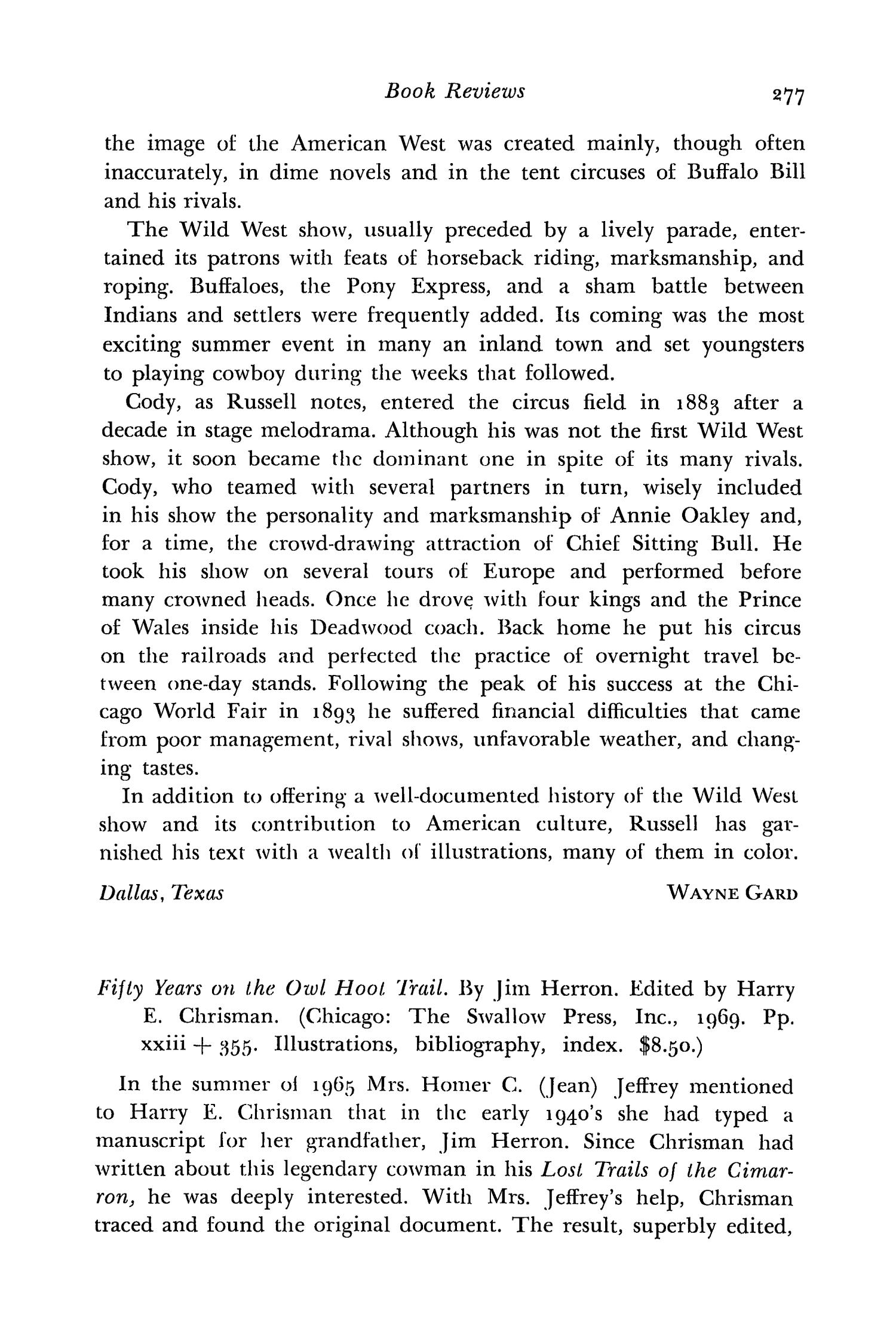 The Southwestern Historical Quarterly, Volume 74, July 1970 - April, 1971
                                                
                                                    277
                                                