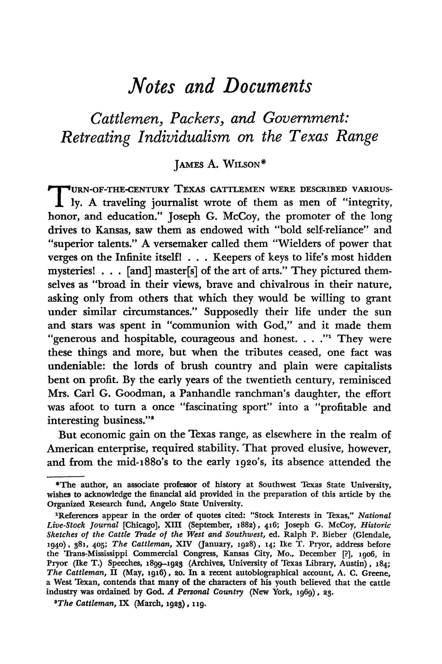 The Southwestern Historical Quarterly, Volume 74, July 1970 - April, 1971
                                                
                                                    525
                                                