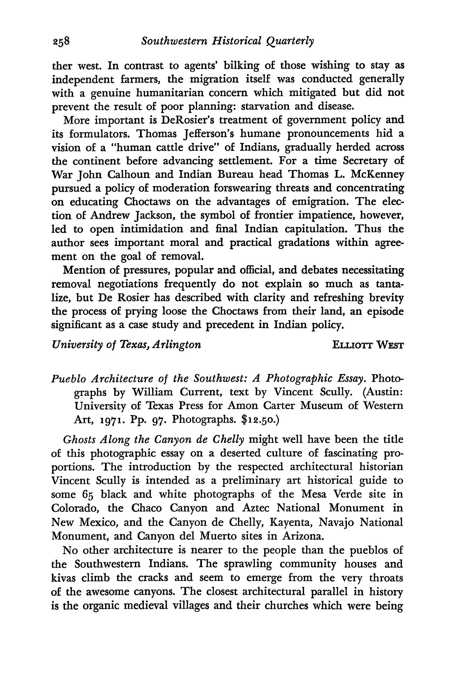 The Southwestern Historical Quarterly, Volume 75, July 1971 - April, 1972
                                                
                                                    258
                                                