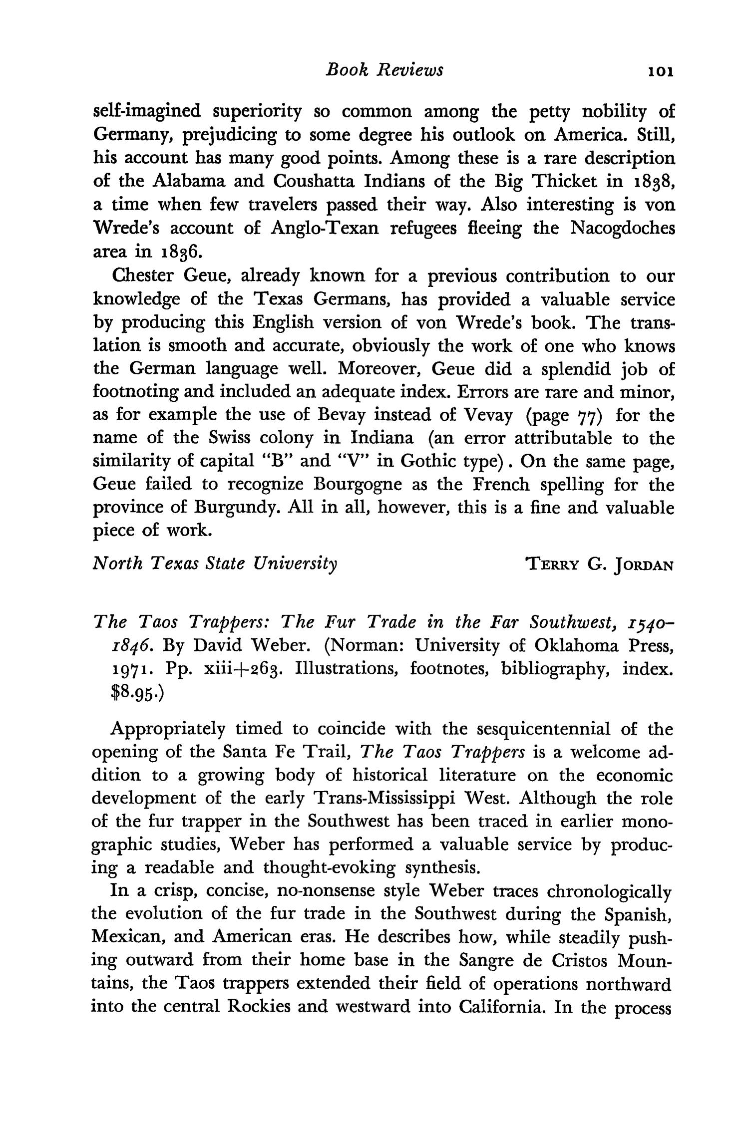 The Southwestern Historical Quarterly, Volume 76, July 1972 - April, 1973
                                                
                                                    101
                                                