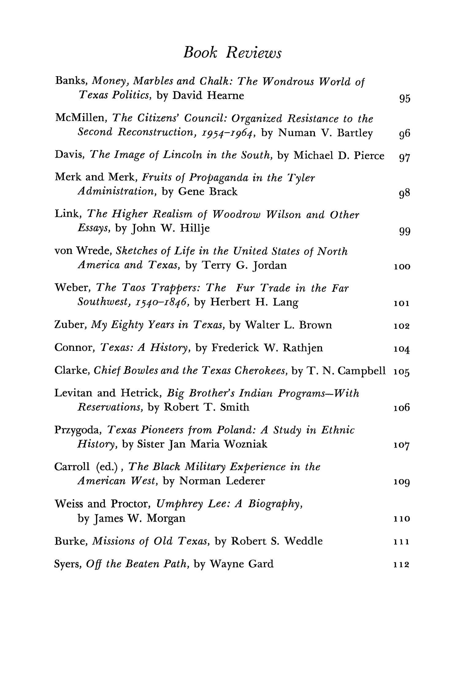 The Southwestern Historical Quarterly, Volume 76, July 1972 - April, 1973
                                                
                                                    None
                                                