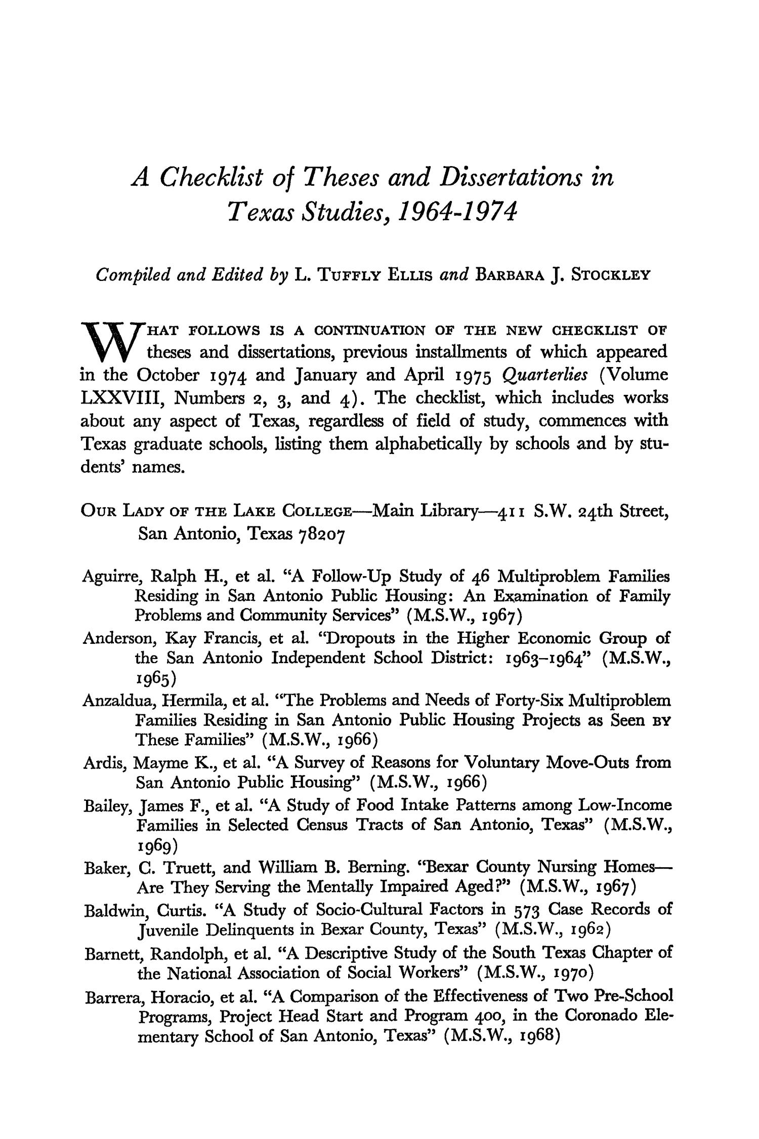 The Southwestern Historical Quarterly, Volume 79, July 1975 - April, 1976
                                                
                                                    69
                                                