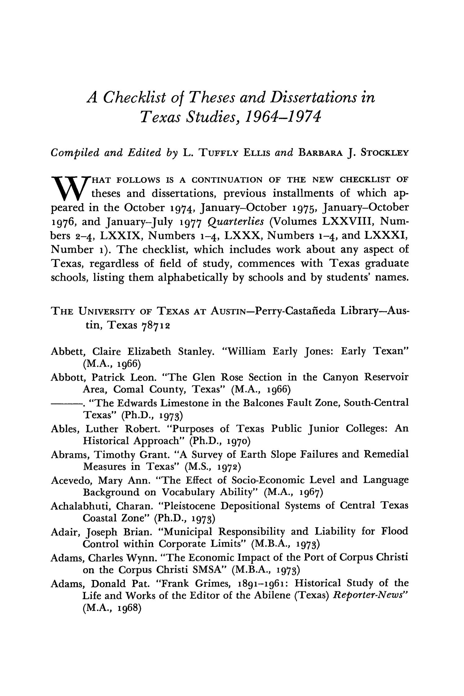 The Southwestern Historical Quarterly, Volume 81, July 1977 - April, 1978
                                                
                                                    191
                                                