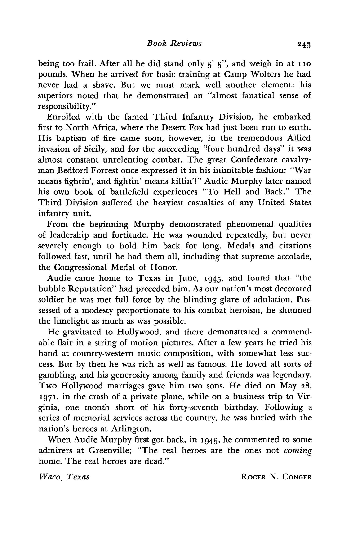 The Southwestern Historical Quarterly, Volume 81, July 1977 - April, 1978
                                                
                                                    243
                                                