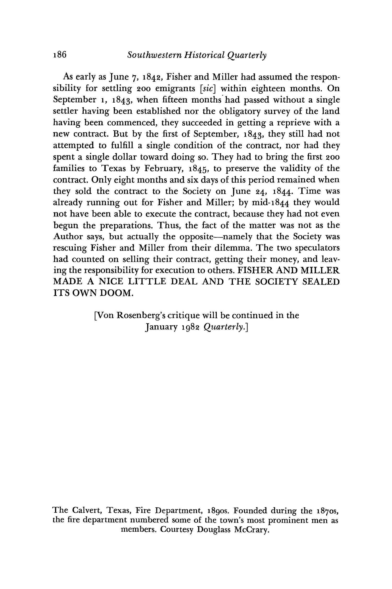 The Southwestern Historical Quarterly, Volume 85, July 1981 - April, 1982
                                                
                                                    186
                                                