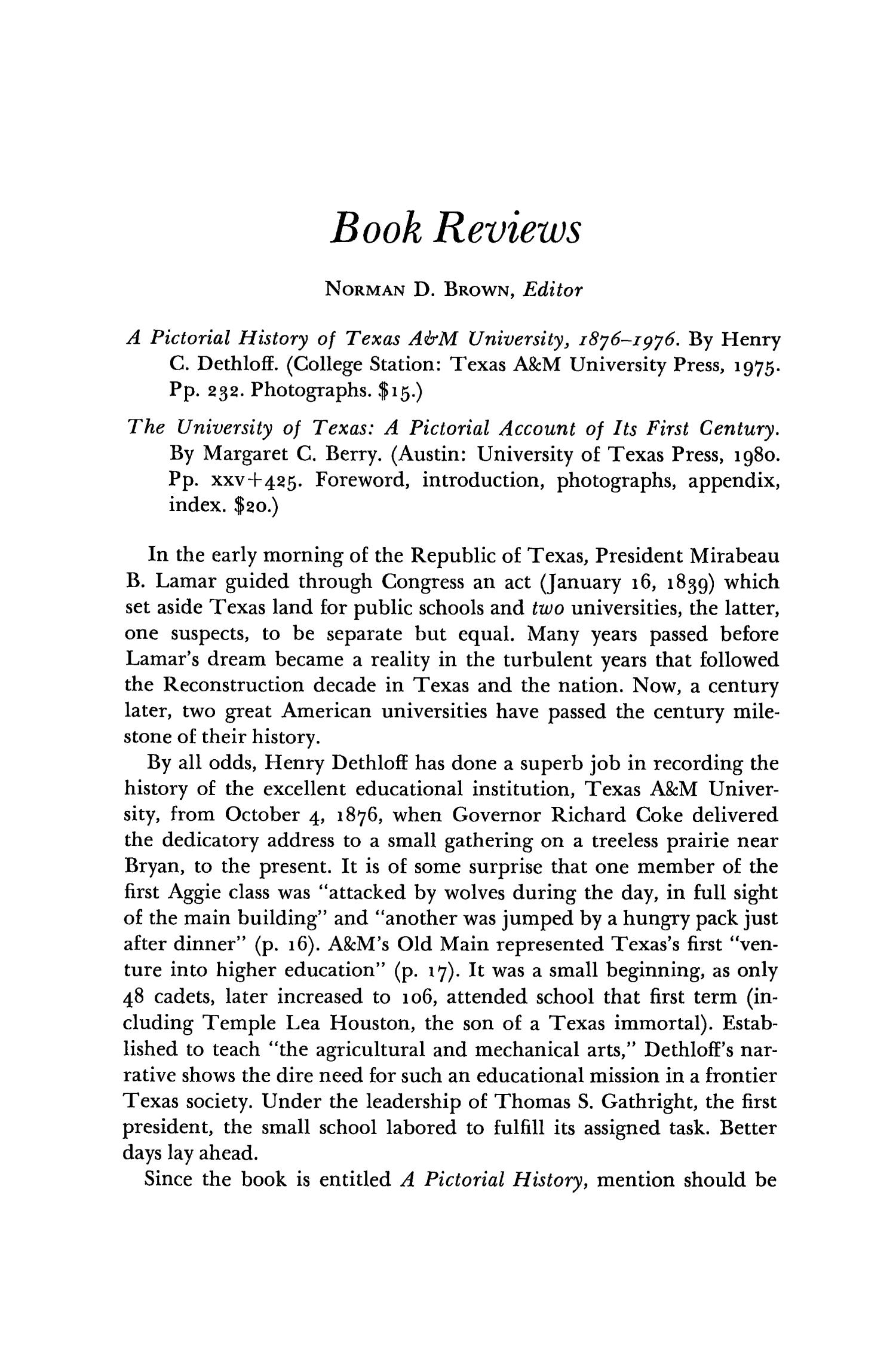 The Southwestern Historical Quarterly, Volume 85, July 1981 - April, 1982
                                                
                                                    343
                                                
