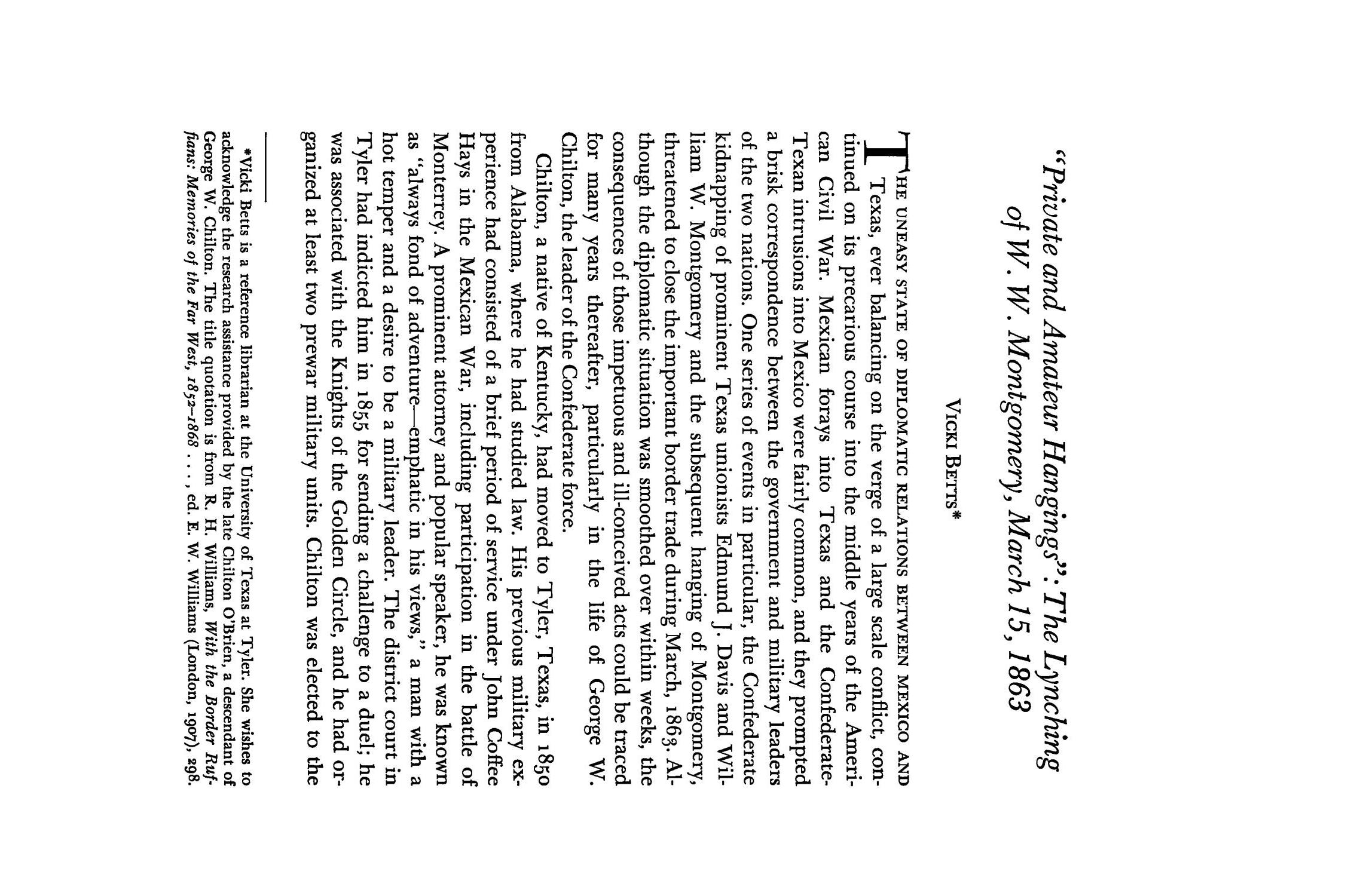 The Southwestern Historical Quarterly, Volume 88, July 1984 - April, 1985
                                                
                                                    145
                                                
