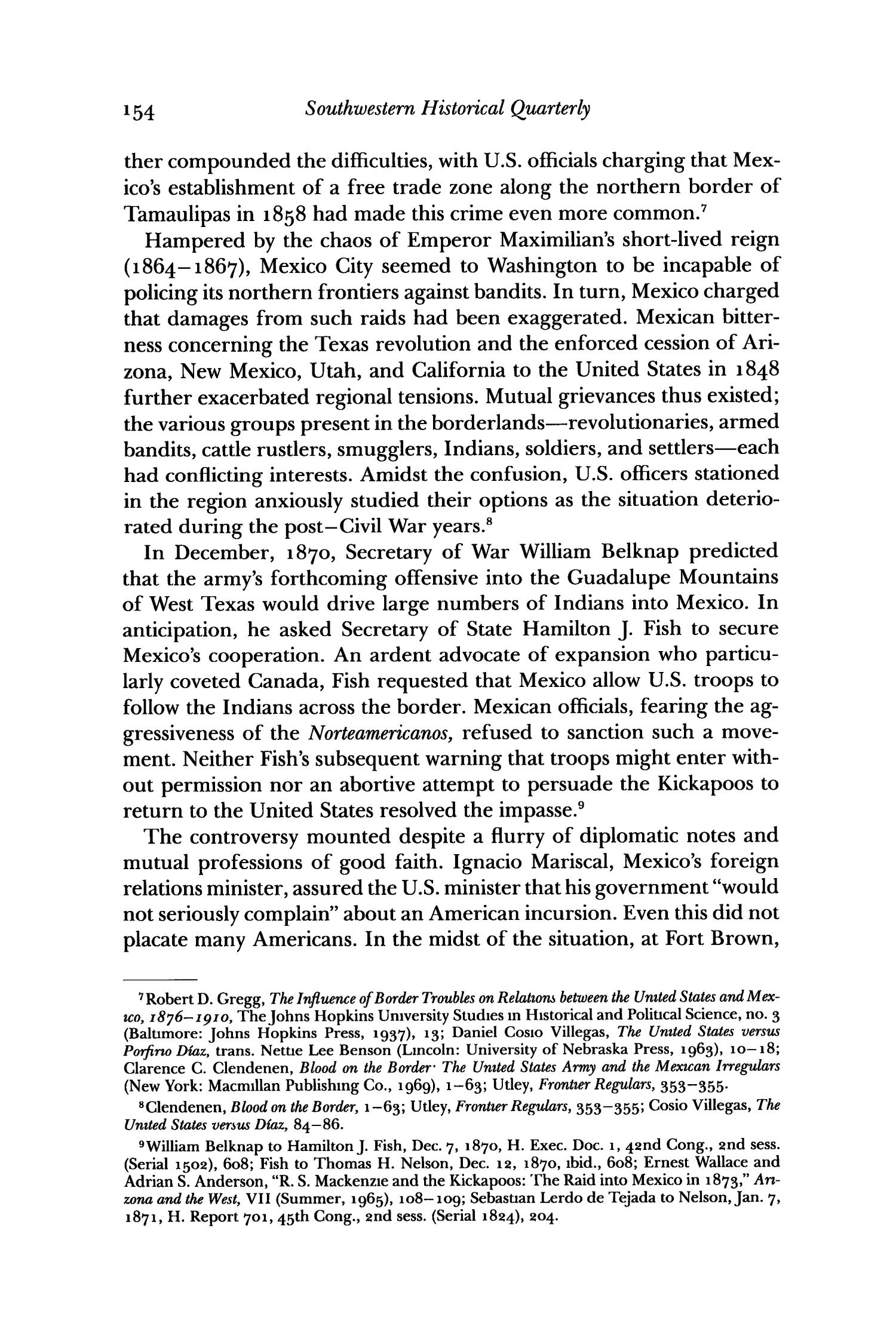 The Southwestern Historical Quarterly, Volume 93, July 1989 - April, 1990
                                                
                                                    154
                                                