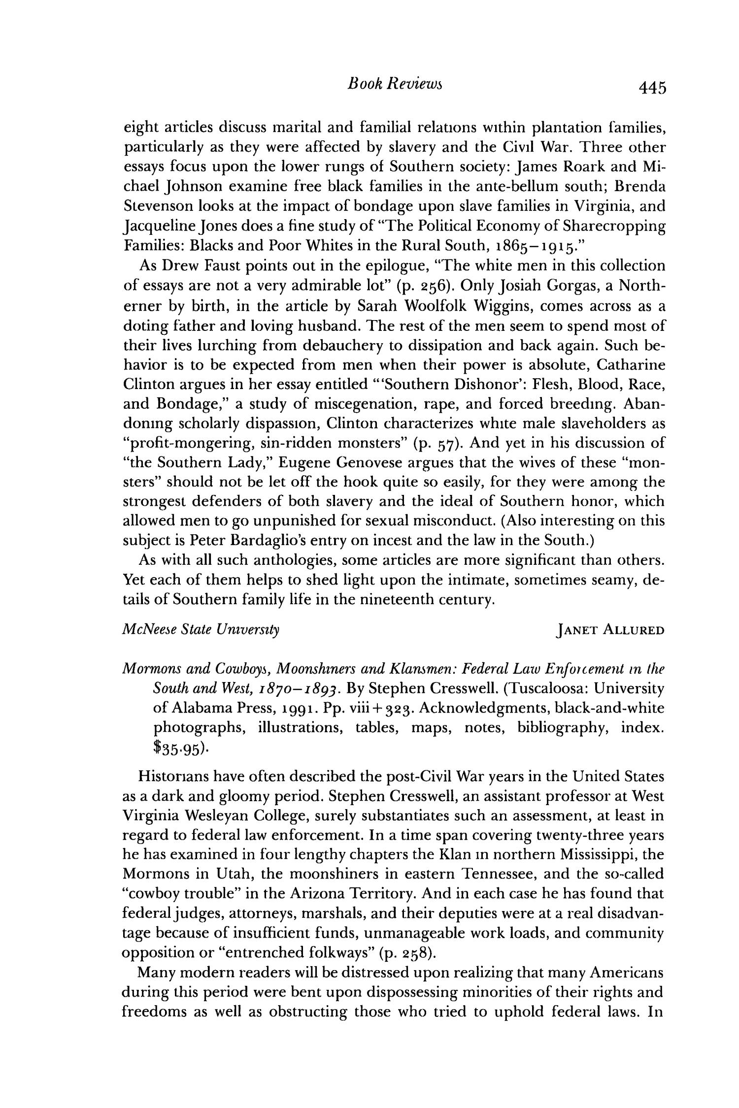 The Southwestern Historical Quarterly, Volume 96, July 1992 - April, 1993
                                                
                                                    445
                                                