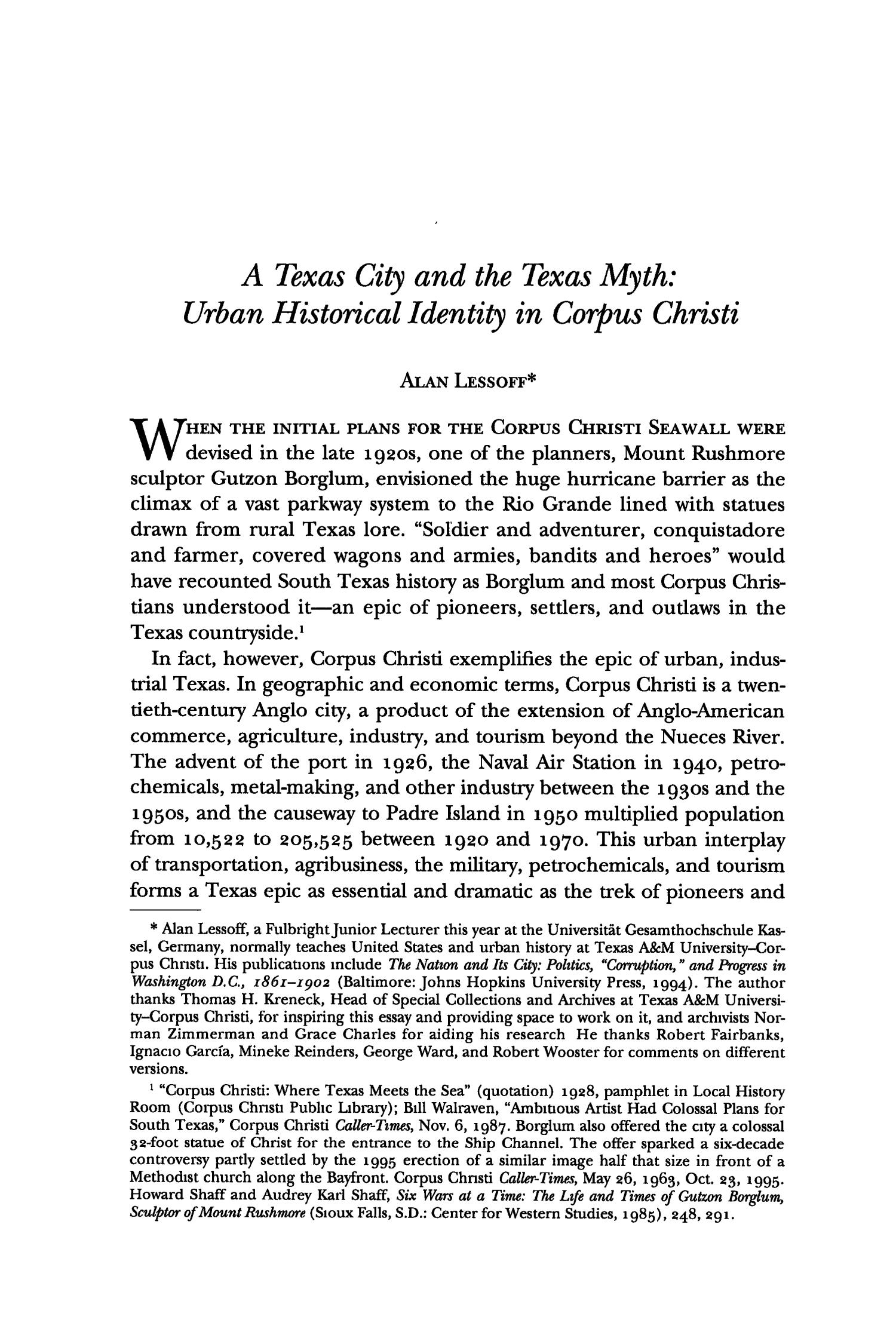 The Southwestern Historical Quarterly, Volume 100, July 1996 - April, 1997
                                                
                                                    305
                                                