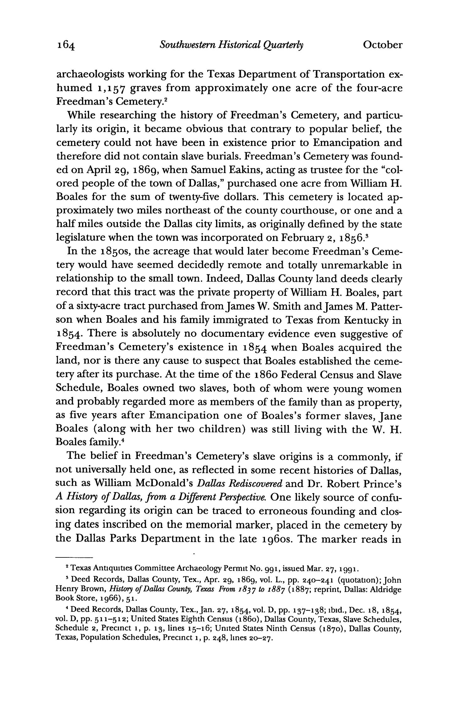 The Southwestern Historical Quarterly, Volume 102, July 1998 - April, 1999
                                                
                                                    164
                                                