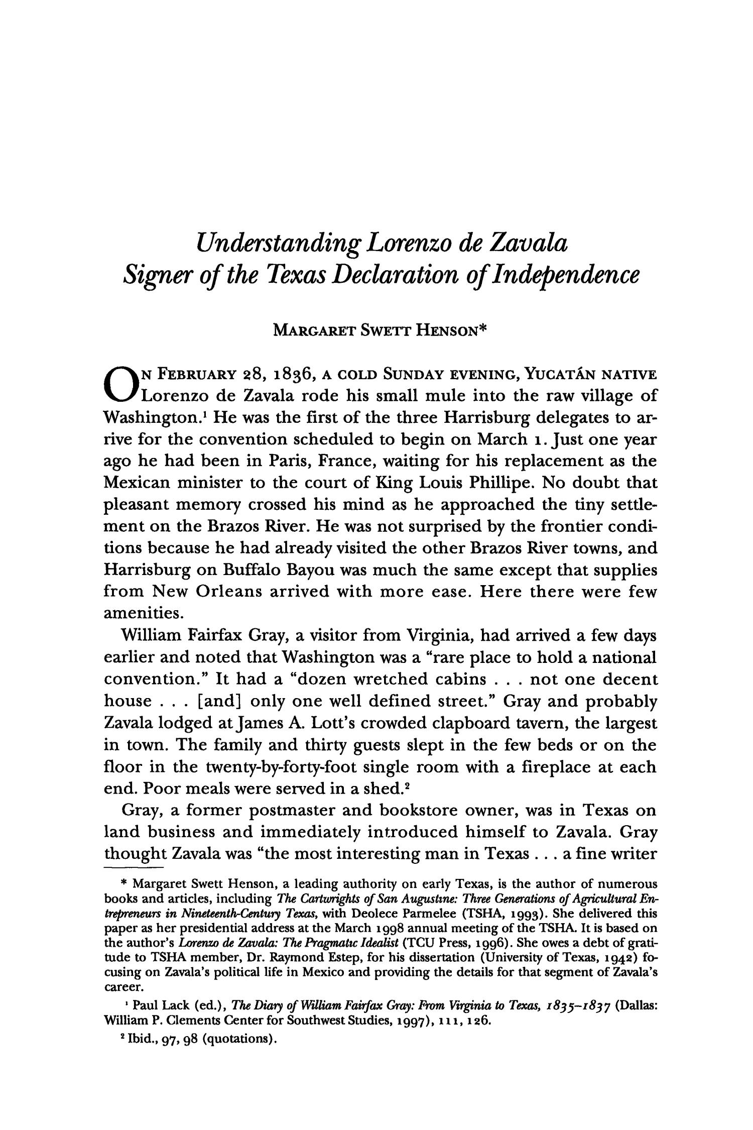 The Southwestern Historical Quarterly, Volume 102, July 1998 - April, 1999
                                                
                                                    1
                                                