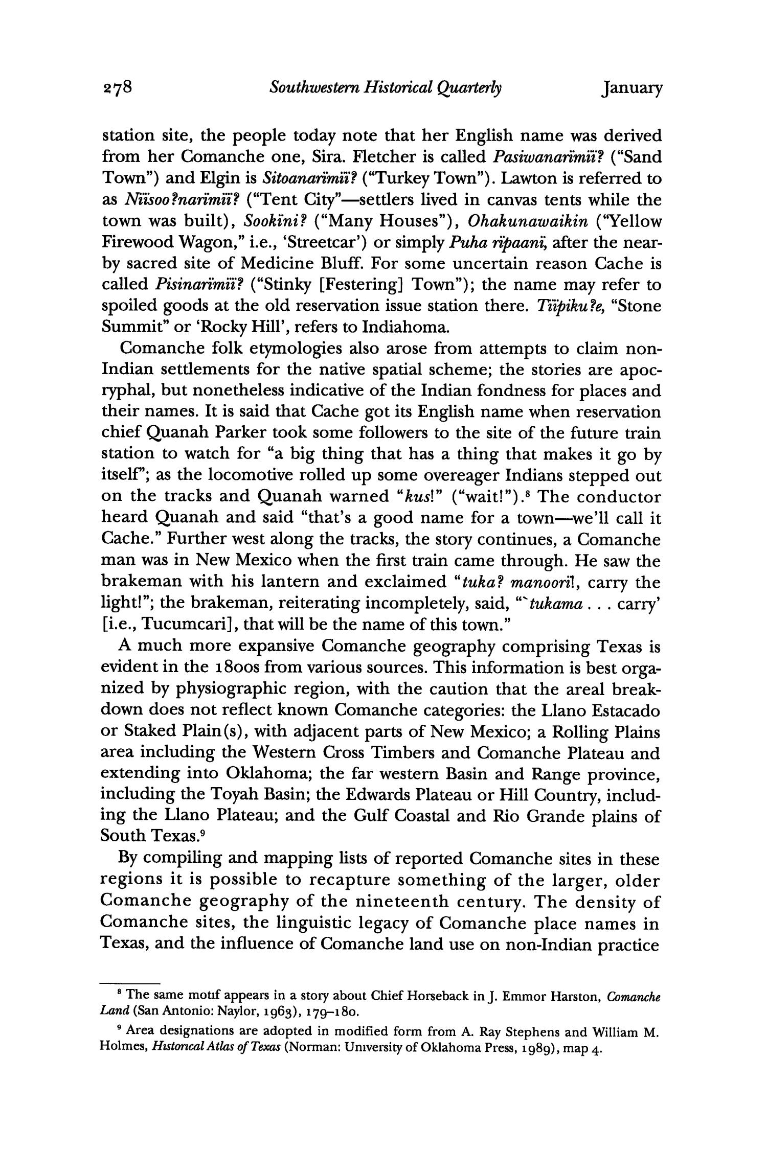 The Southwestern Historical Quarterly, Volume 103, July 1999 - April, 2000
                                                
                                                    278
                                                
