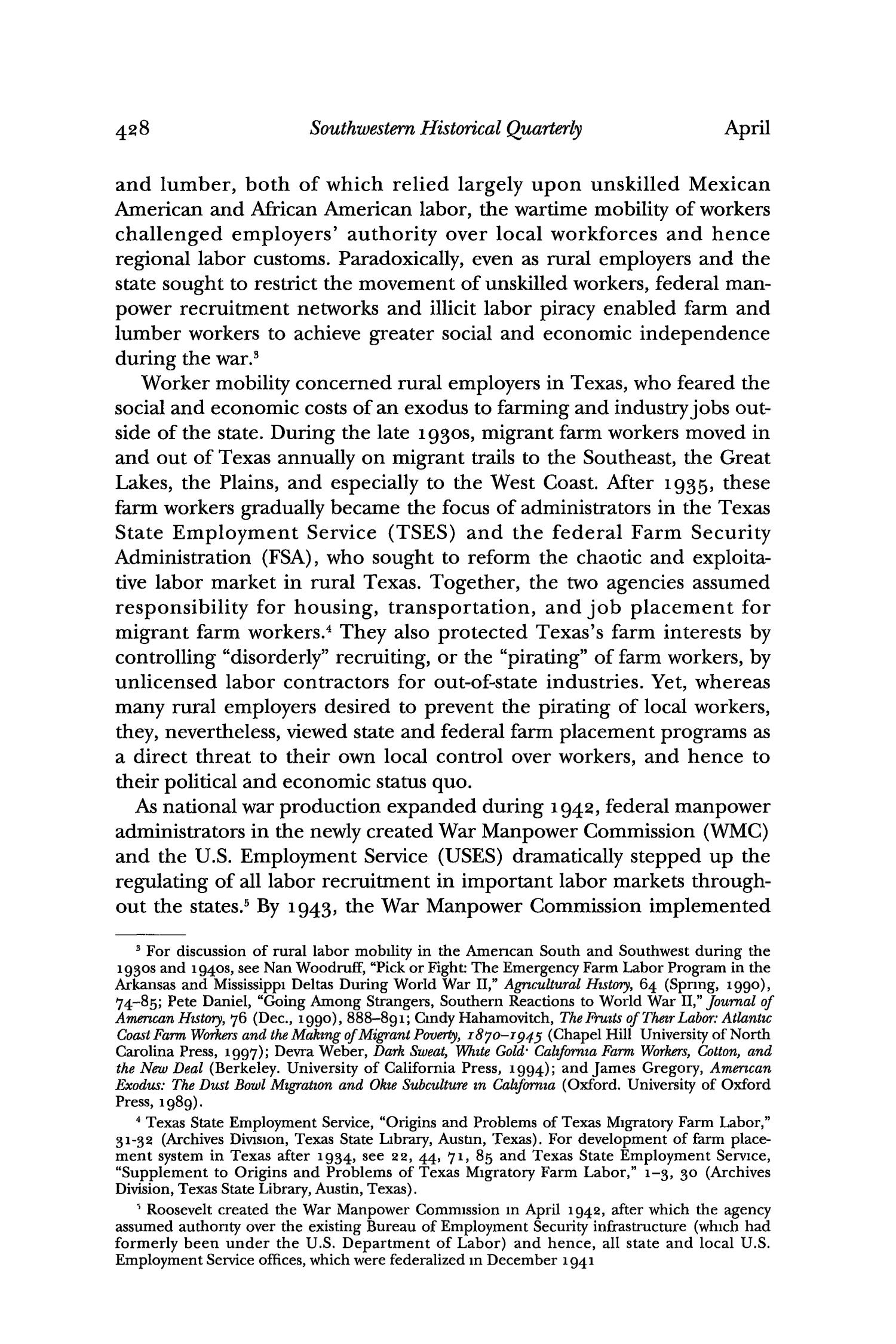 The Southwestern Historical Quarterly, Volume 103, July 1999 - April, 2000
                                                
                                                    428
                                                