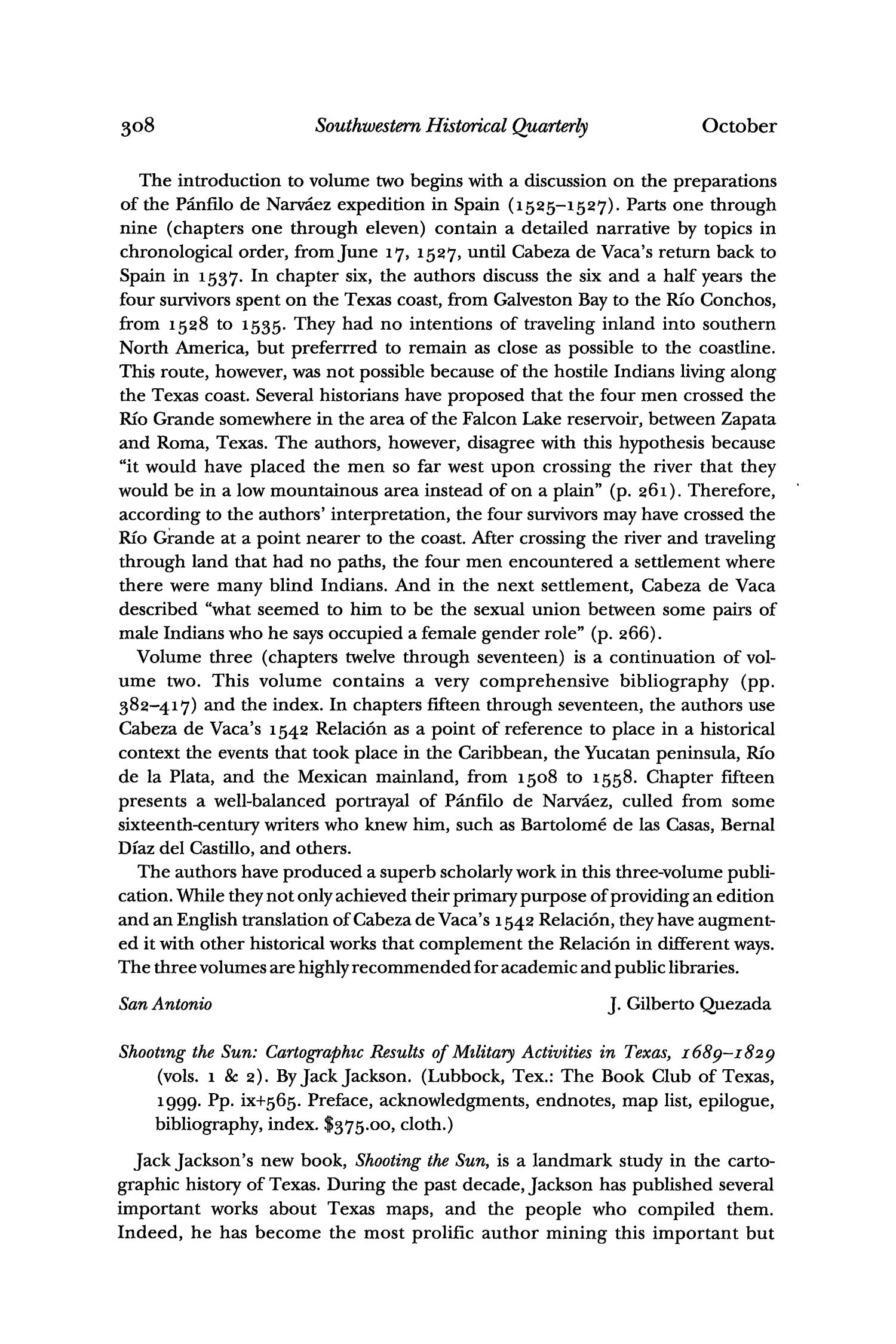The Southwestern Historical Quarterly, Volume 104, July 2000 - April, 2001
                                                
                                                    308
                                                