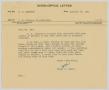 Letter: [Letter from T. L. James to D. W. Kempner, January 18, 1951]