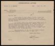 Letter: [Letter from T. L. James to D. W. Kempner, April 27, 1950]