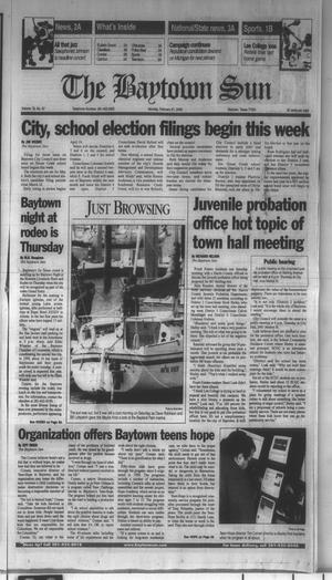 Primary view of object titled 'The Baytown Sun (Baytown, Tex.), Vol. 78, No. 97, Ed. 1 Monday, February 21, 2000'.