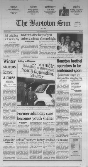 Primary view of object titled 'The Baytown Sun (Baytown, Tex.), Vol. 79, No. 37, Ed. 1 Tuesday, January 2, 2001'.