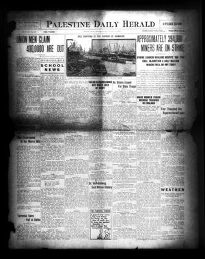 Primary view of object titled 'Palestine Daily Herald (Palestine, Tex), Vol. 18, No. 128, Ed. 1 Saturday, November 1, 1919'.