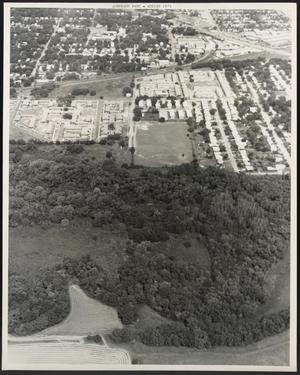 Primary view of object titled '[Aerial View of Anderson Park and Surrounding Area]'.