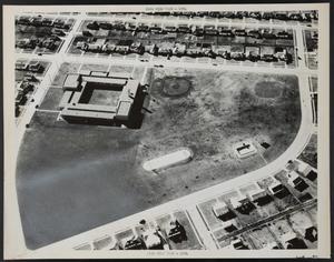 Primary view of object titled '[Aerial View of Casa View Park and Surrounding Area]'.