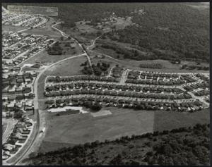 Primary view of object titled '[Aerial View of Danieldale Park and Surrounding Area]'.