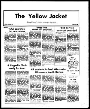 Primary view of object titled 'The Yellow Jacket (Brownwood, Tex.), Vol. 75, No. 18, Ed. 1, Friday, March 4, 1988'.