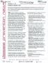 Journal/Magazine/Newsletter: Texas Disease Prevention News, Volume 61, Number 19, September 2001