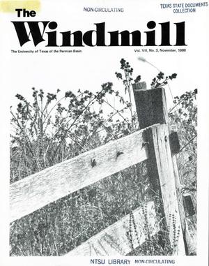 Primary view of object titled 'The Windmill, Volume 7, Number 3, November 1980'.