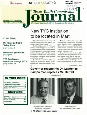 Primary view of object titled 'Texas Youth Commission Journal, December 1997'.