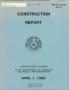 Primary view of Texas Construction Report: April 1986