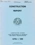 Primary view of Texas Construction Report: April 1989