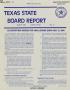 Journal/Magazine/Newsletter: Texas State Board Report, Volume 17, August 1984
