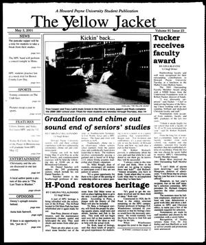 Primary view of object titled 'The Yellow Jacket (Brownwood, Tex.), Vol. 91, No. 23, Ed. 1, Thursday, May 3, 2001'.