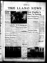 Newspaper: The Llano News (Llano, Tex.), Vol. 80, No. 1, Ed. 1 Thursday, Novembe…