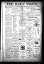 Newspaper: The Daily Index. (Mineral Wells, Tex.), Vol. 3, No. 61, Ed. 1 Monday,…