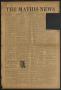 Newspaper: The Mathis News (Mathis, Tex.), Vol. 34, No. 37, Ed. 1 Friday, Septem…
