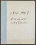 Book: [City of Grand Prairie Tax Roll: 1914 to 1928, Delinquent Rolls]