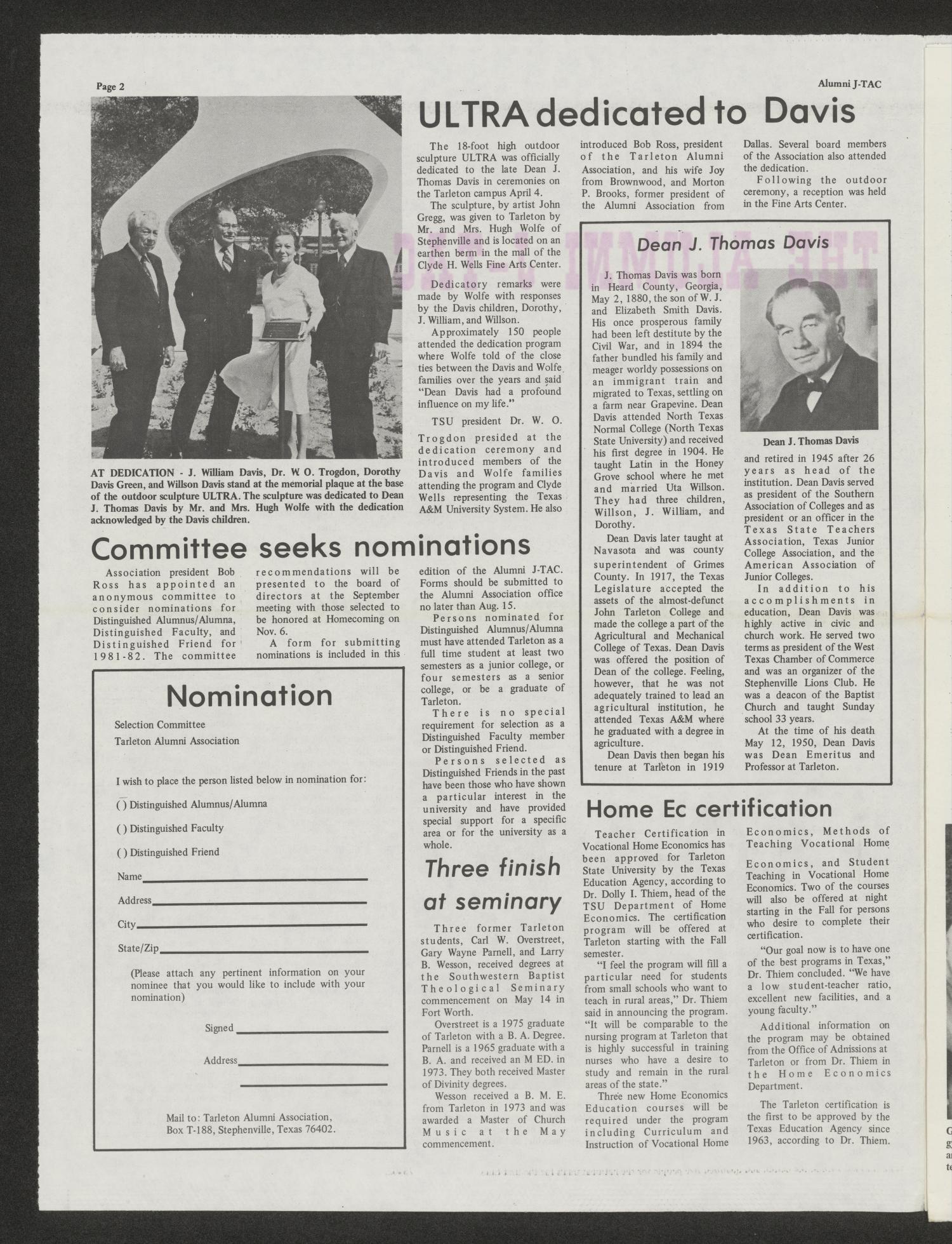 Alumni J-TAC, June 1982
                                                
                                                    [Sequence #]: 2 of 12
                                                