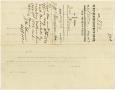 Thumbnail image of item number 4 in: 'Documents related to the case of The State of Texas vs. William Davis, cause no. 776, 1872'.