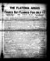 Newspaper: The Flatonia Argus (Flatonia, Tex.), Vol. 60, No. 26, Ed. 1 Thursday,…