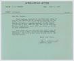 Letter: [Letter from T. L. James to I. H. Kempner, June 21, 1949]
