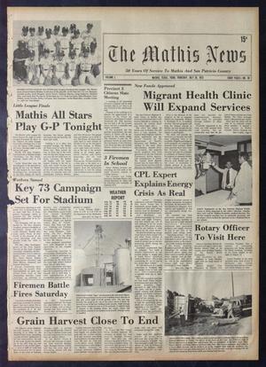 Primary view of object titled 'The Mathis News (Mathis, Tex.), Vol. 50, No. 30, Ed. 1 Thursday, July 26, 1973'.