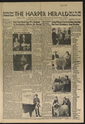 Primary view of object titled 'The Harper Herald (Harper, Tex.), Vol. 53, No. 3, Ed. 1 Friday, January 17, 1969'.