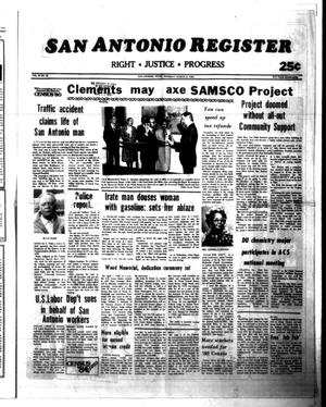 Primary view of object titled 'San Antonio Register (San Antonio, Tex.), Vol. 48, No. 40, Ed. 1 Thursday, March 27, 1980'.