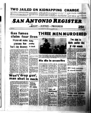 Primary view of object titled 'San Antonio Register (San Antonio, Tex.), Vol. 48, No. 39, Ed. 1 Thursday, January 3, 1980'.